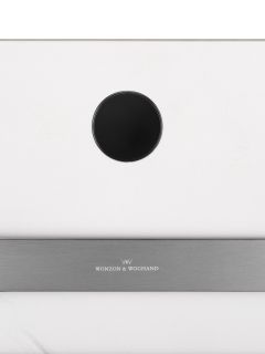 Полотенцесушитель электрический Wonzon & Woghand Stuttgart WW-A501-GM 42x80 см с каменной плитой белый мрамор/тёмный графит